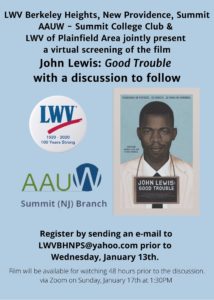 John Lewis: Good trouble - A Virtual Screening & Discussion